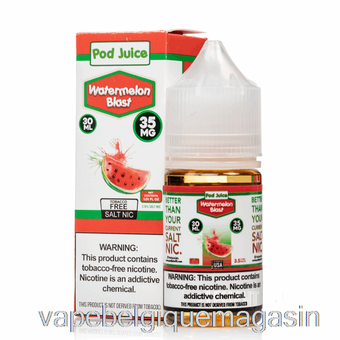 Vape Shop Bruxelles Pastèque Blast - Jus De Dosette - 30ml 35mg